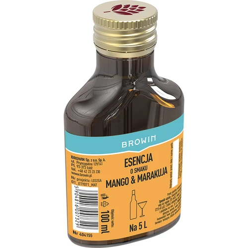 Esence s příchutí mango & marakuja na 5 L, 100 ml - 2