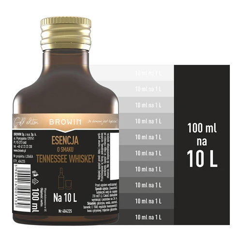 Esence s příchutí Tennessee whiskey na 10 l - 100 ml - 5