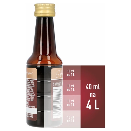 Esence s příchutí Třešeň s brandy, 40 ml - na 4 L - 5