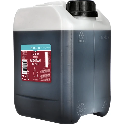 Esence s příchutí višňovky, 2,5 L na 250 L hotového nápoje - 2