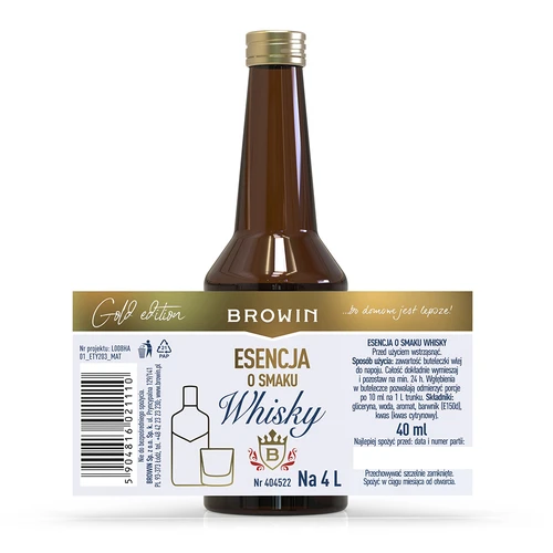 Esence s příchutí Whisky 40ml - 4