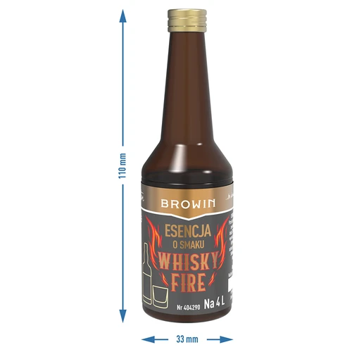 Esence s příchutí whisky Fire na 4 l, 40 ml - 7