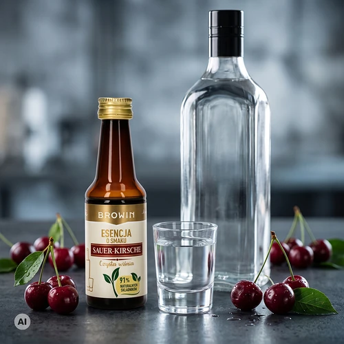 Esence Sauer-Kirsche – Čistá višeň, 40 ml, na 4 l - 9