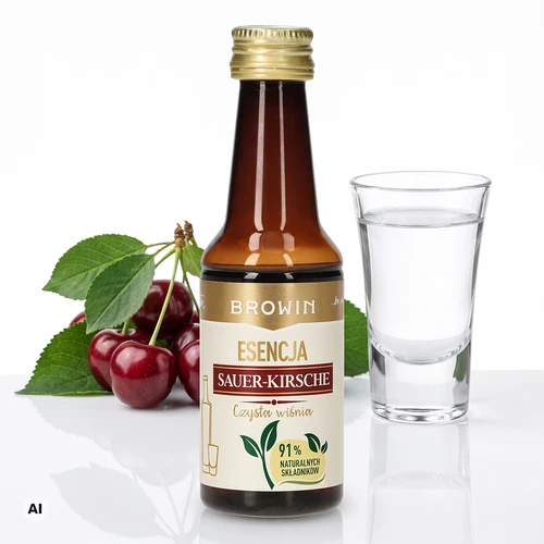 Esence Sauer-Kirsche – Čistá višeň, 40 ml, na 4 l - 4