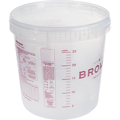 Fermentační nádoba 30L s potiskem, 2 trubičky - 2