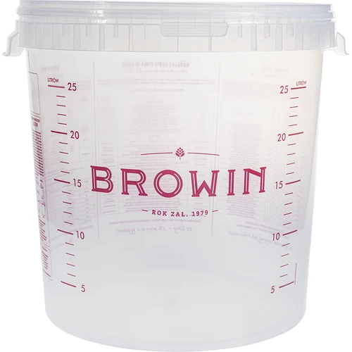 Fermentační nádoba 30L s potiskem, 2 trubičky