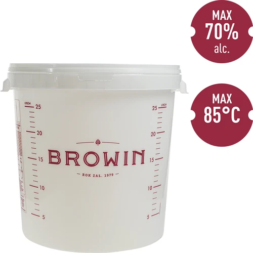 Fermentační nádoba s víkem 30 L - 5