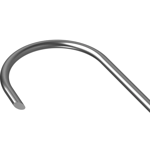 Háčky na uzení – S, seříznuté pod 45°, 5 mm x 150 mm, 5 ks - 5