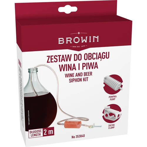 Hadice na stáčení vína s pumpičkou - 4