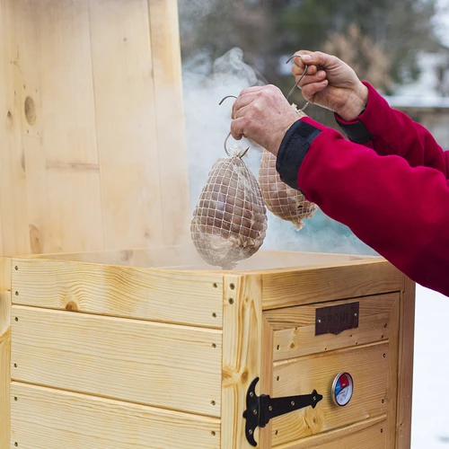 Háky na uzení – S, ostřené, 4 mm × 150 mm, 5 ks - 8