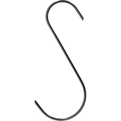 Háky na uzení – tvar S, seříznuté 45°, 3 mm x 150 mm, 5 ks - 4