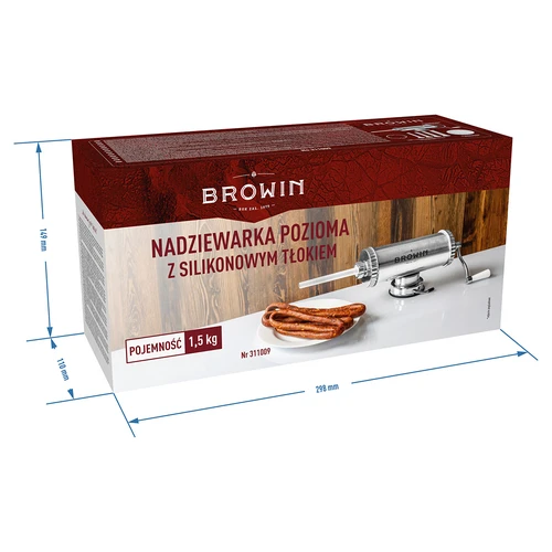 Horizontální plnička 1,5 kg se silikonovým pístem - 11