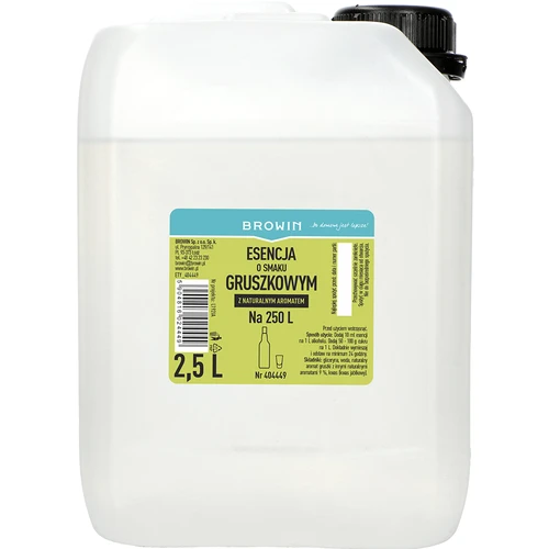 Hrušková esence s přírodním aromatem, 2,5 l