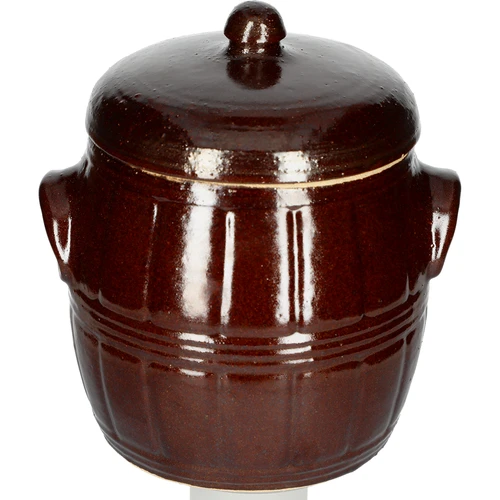 Kameninový soudek 4,5 l s víkem
