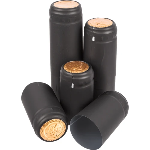 Kapsle s perforací černé fi31mm 100ks.