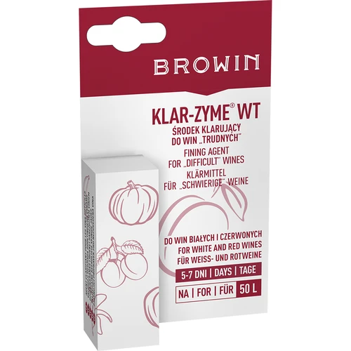 Klar-zyme - prostředek na čiření