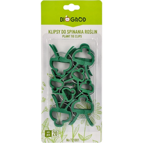 Klipy na spojování rostlin 20ks (8x velké/12x malé) - 3