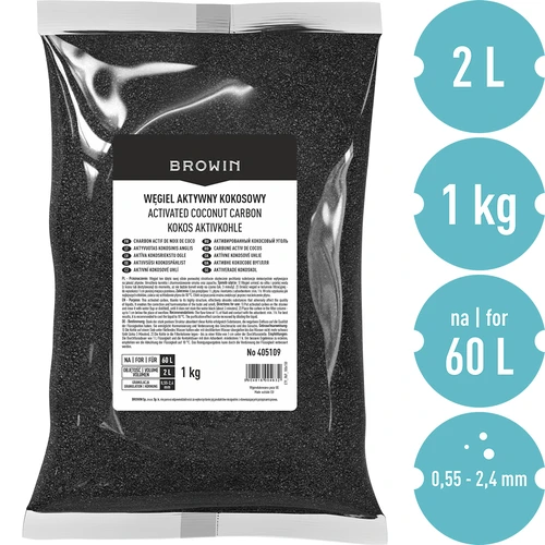 Kokosové aktivní uhlí 1 kg - 3
