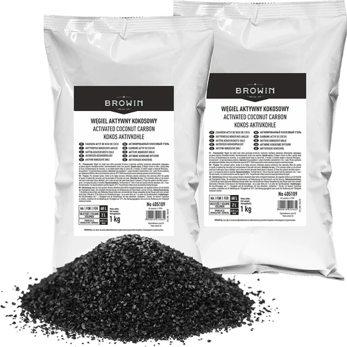 Kokosové aktivní uhlí 1 kg x 2 - sada