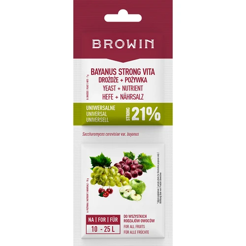 Kvasnice Bayanus + živina - Univerzální - 21%, 17 g