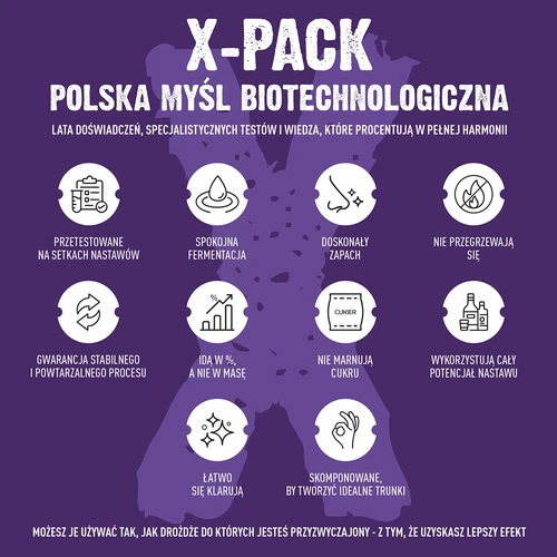 Kvasnice Turbo X-Pack 1,8 kg - profesionální, pro velké nastavení - 7
