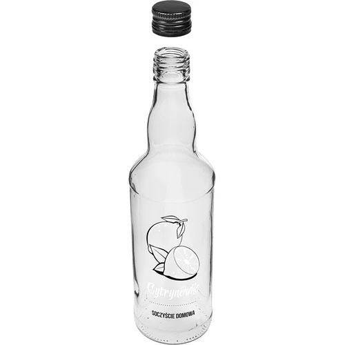 Láhev 500 ml se šroubovacím uzávěrem, potisk „Cytrynówka“, 1 ks. - 3