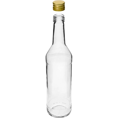 Láhev 500 ml na vodku rovná se šroubovacími uzávěry - 8 ks - 5