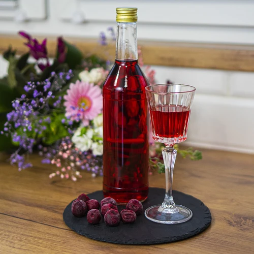 Láhev 500 ml na vodku rovná se šroubovacími uzávěry - 8 ks - 9