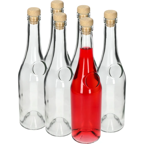 Láhev Herbowa 500 ml s korkem ve tvaru hříbku, 1 ks - 8