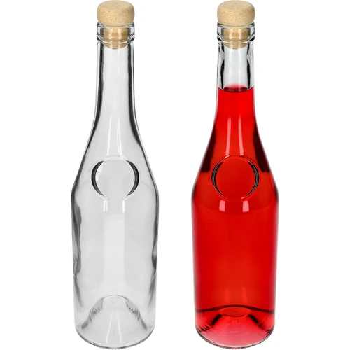 Láhev Herbowa 500 ml s korkem ve tvaru hříbku, 1 ks - 3