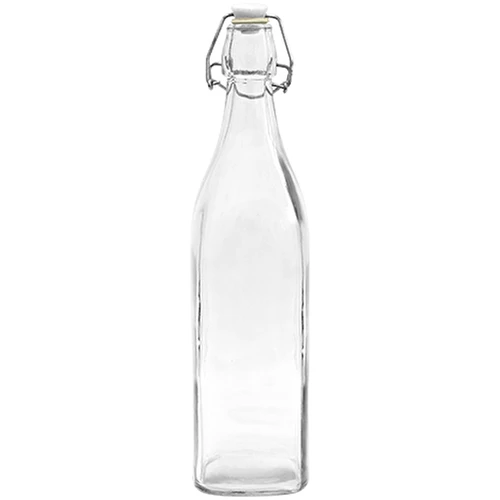 Láhev Kvadrat s hermetickým uzávěrem 0,5 L