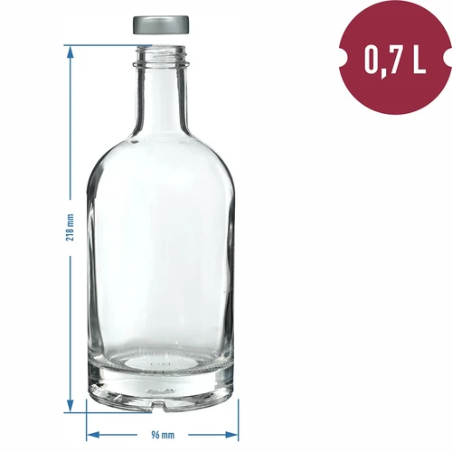 Láhev Miss Barku 700 ml se šroubovacím uzávěrem, 1 ks - 5