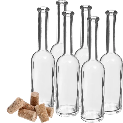 Láhev na likér 100 ml 6 ks + 6 korků - 3