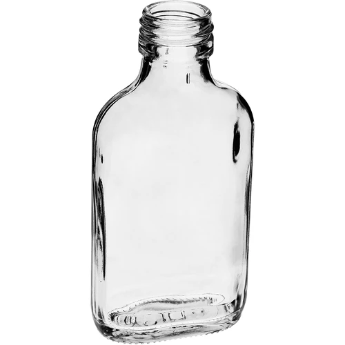 Láhev na likéry typu placatka 100 ml 10 ks - 3