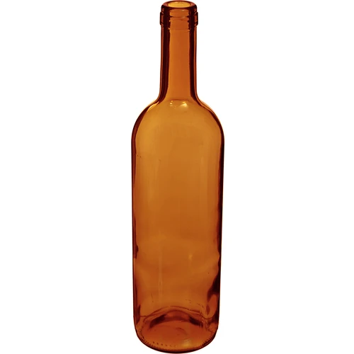 Láhev na víno 0,75 L hnědá - balení 8 ks - 3