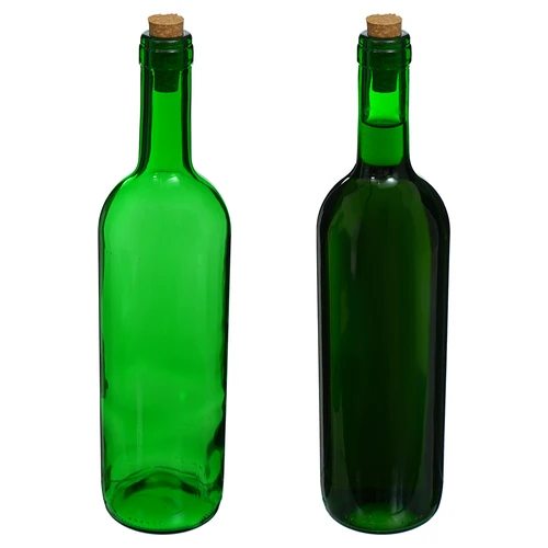 Láhev na víno 0,75 L zelená - balení 8 ks - 5