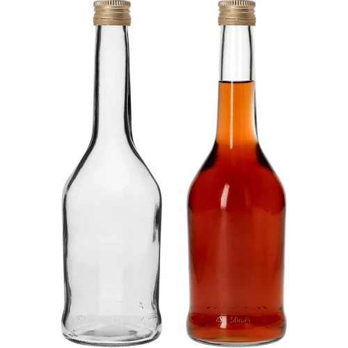 Láhev Napoleon 500 ml se šroubovacím uzávěrem fi28, 6 ks - 4
