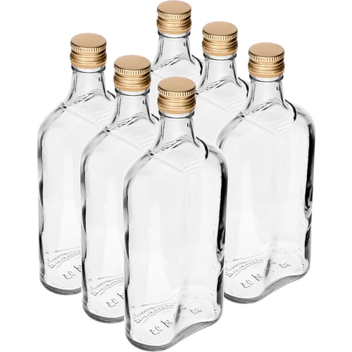 Láhev Placatka 500 ml s uzávěrem, 6 ks - 9
