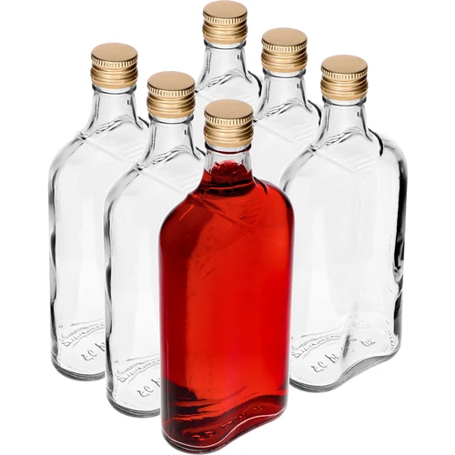 Láhev Placatka 500 ml s uzávěrem, 6 ks - 8