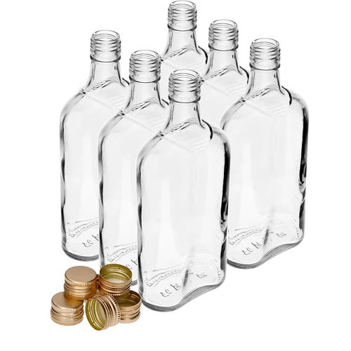 Láhev Placatka 500 ml s uzávěrem, 6 ks - 10