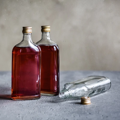Láhev Placatka 500 ml s uzávěrem, 6 ks - 12