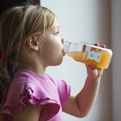 Láhev twist off 330 ml se šroubovacím uzávěrem fi43 a barevným potiskem - 6 ks - 7