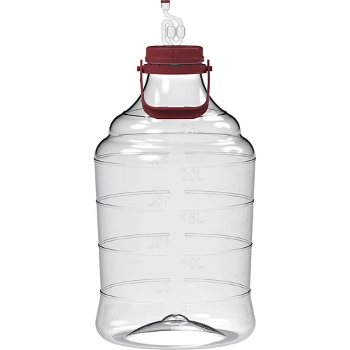 Lehký, nerozbitný balón na víno s držadlem, 25 L