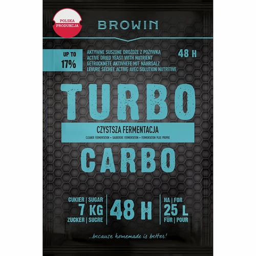 Lihovarské kvasnice Turbo Carbo