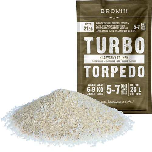 Lihovarské kvasnice Turbo Torpedo 5-7 dní 21% 100g - 3