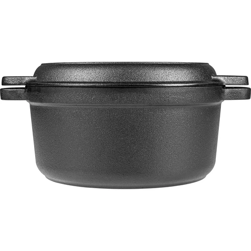 Litinový hrnec s pánví, 5 L + 1 L - 5