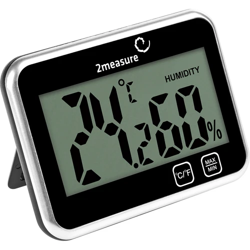 Meteostanice – elektronická, bezdrátová, černá - typ B