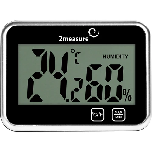 Meteostanice – elektronická, bezdrátová, černá - typ B - 2