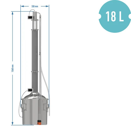 Modulární destilátor Convex 18 L Baldur - 16