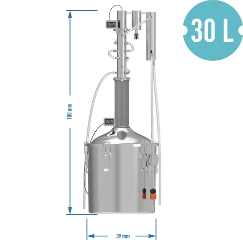 Modulární destilátor Convex 30 L - Torpeda, „Studené Prsty” - 13